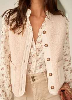 Motus Boutique Vestes & Manteaux^Veste Harper Beige-GiletHarper