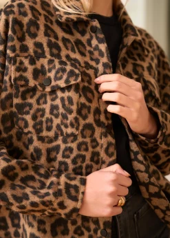 Motus Boutique Vestes & Manteaux^Veste Indra Léopard-VesteIndra