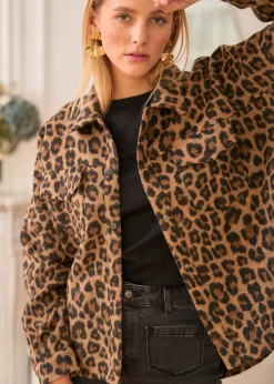 Motus Boutique Vestes & Manteaux^Veste Indra Léopard-VesteIndra