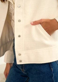 Motus Boutique Vestes & Manteaux^Veste Isolde Blanc-VesteIsolde