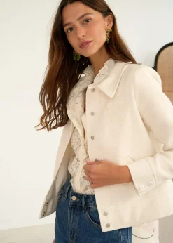 Motus Boutique Vestes & Manteaux^Veste Isolde Blanc-VesteIsolde