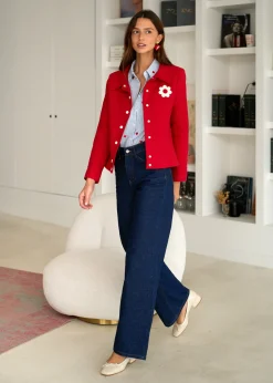 Motus Boutique Vestes & Manteaux^Veste Isolde Rouge-VesteIsolde