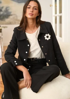 Motus Boutique Vestes & Manteaux^Veste Isolde Noir-VesteIsolde