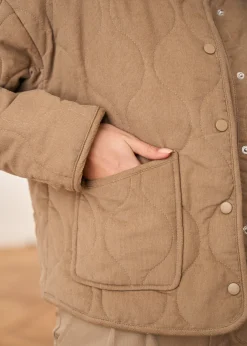 Motus Boutique Vestes & Manteaux^Veste Lia Taupe-VesteLia