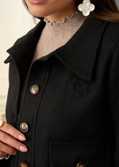 Motus Boutique Vestes & Manteaux^Veste Louisa Noir-VesteLouisa