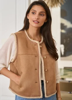 Motus Boutique Vestes & Manteaux^Veste Lyra Camel-VesteLyra