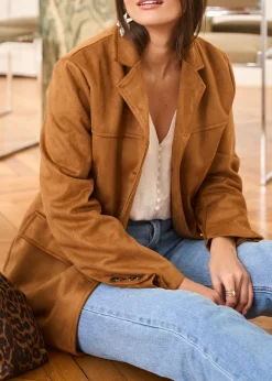 Motus Boutique Vestes & Manteaux^Veste Nina Camel-VesteNina