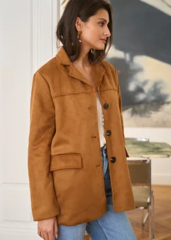 Motus Boutique Vestes & Manteaux^Veste Nina Camel-VesteNina
