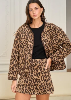 Motus Boutique Vestes & Manteaux^Veste Noa Léopard-VesteNoa