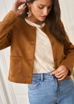 Motus Boutique Vestes & Manteaux^Veste Séréna Camel-VesteSéréna