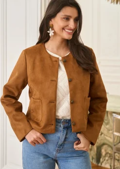 Motus Boutique Vestes & Manteaux^Veste Séréna Camel-VesteSéréna