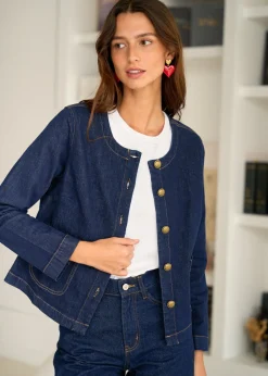 Motus Boutique Vestes & Manteaux^Veste Victoire DenimBrut-VesteVictoire